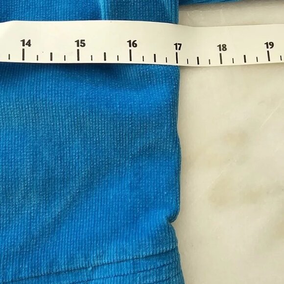 TM True Meaning Womens Jacket, True Meaning Blazer Corduroy, Embroidered Flowers - Picture 9 of 16